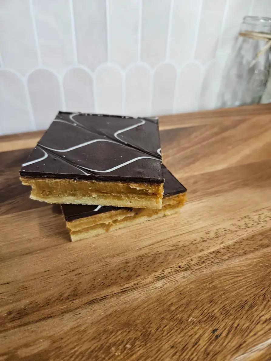 caramel slice